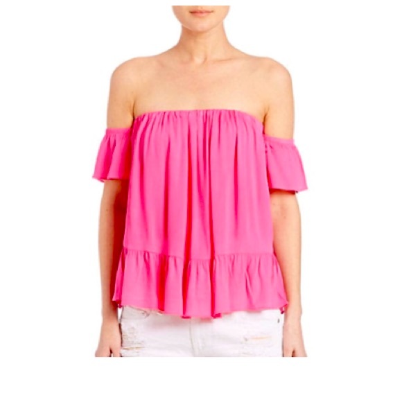 MISA Los Angelos Anais Off Shoulder Top - Picture 3 of 9